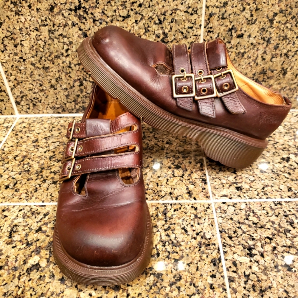 Dr. Martens Vintage 90's Chunky Platform Mary Jane - Picture 1 of 9